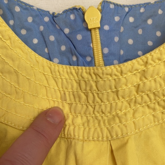 Mini Boden 2-3Y yellow butterfly dress - Picture 3 of 7
